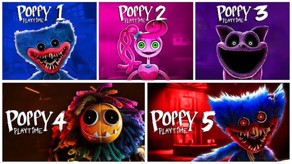 Poppy Playtime Capítulo 1 ao 5 (Key CSG)